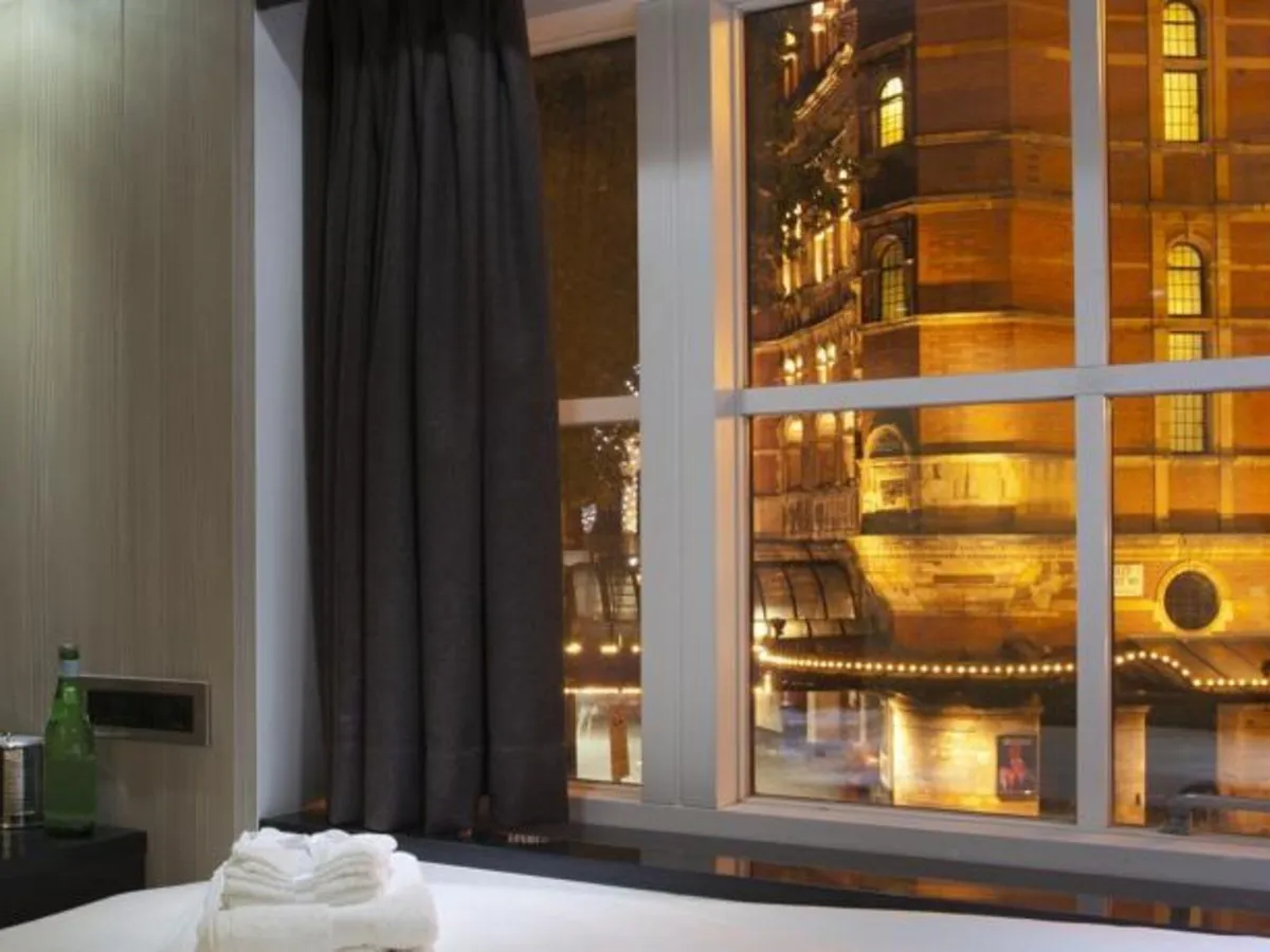 The Z Hotel Soho London - sleek modern hotel entrance in the heart of Soho