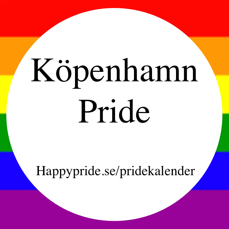 Copenhagen Pride parade - joyful celebration of diversity in the Danish capital