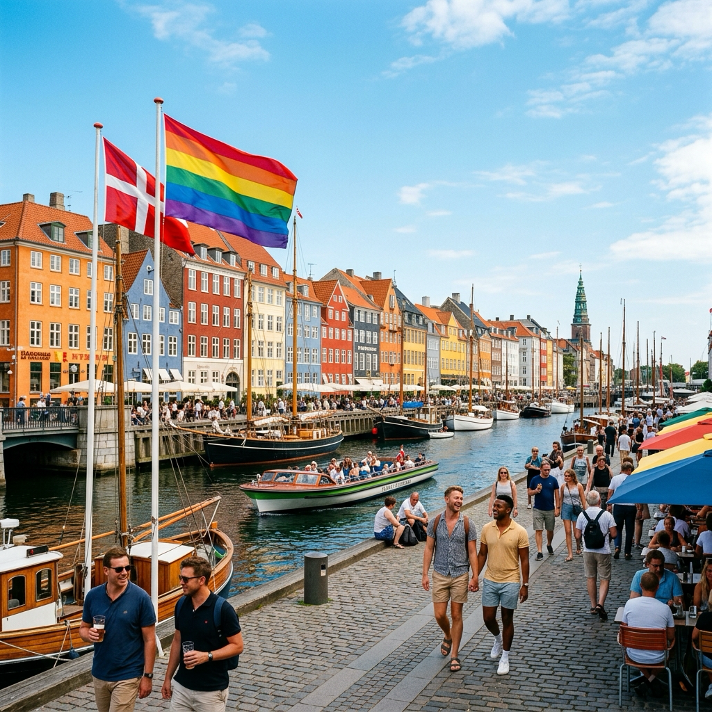 Centralhjørnet gay bar in Copenhagen