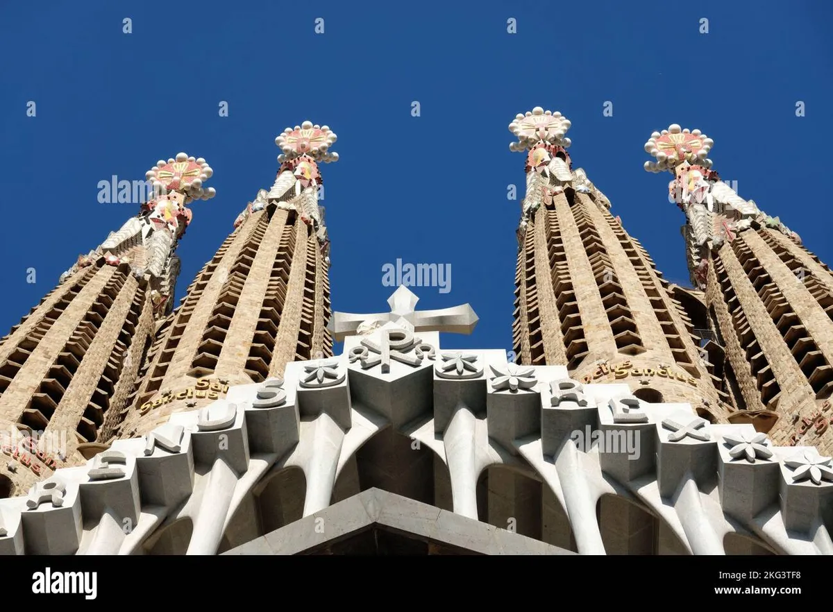 Sagrada Familia Barcelona - Gaudi's masterpiece and iconic landmark of the city