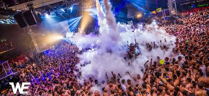 Madrid WE Party event - high-energy gay clubbing experience in the Spanish capital