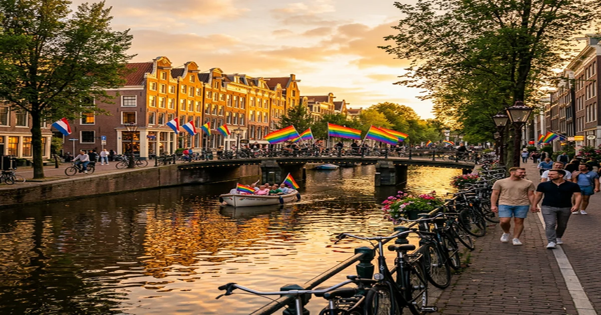アムステルダムゲイガイド2026【保存版】運河パレード・最古のバー15選