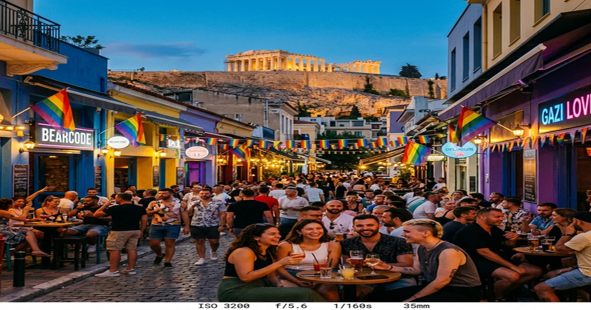 アテネ・ゲイガイド2026｜ガジ地区＆秘密のゲイビーチ完全解説