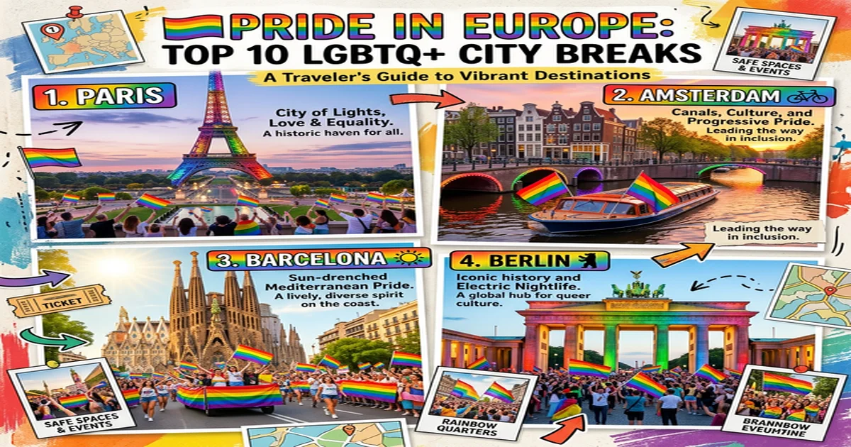 ヨーロッパ最高のゲイ都市ランキング10選 2026年徹底比較