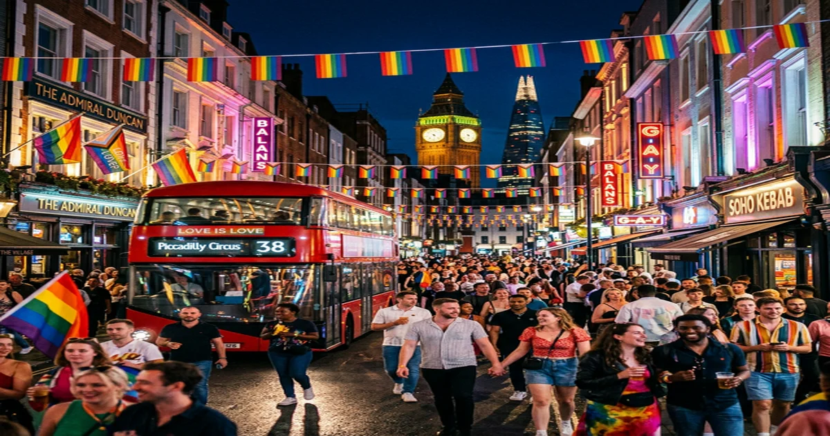 ロンドンのゲイシーン｜ソーホーから最新スポットまで完全ガイド2026