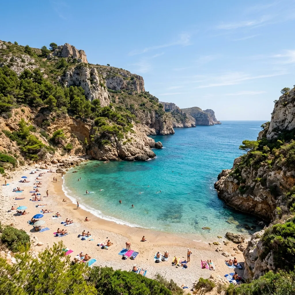 Granadella Beach Nudist Area