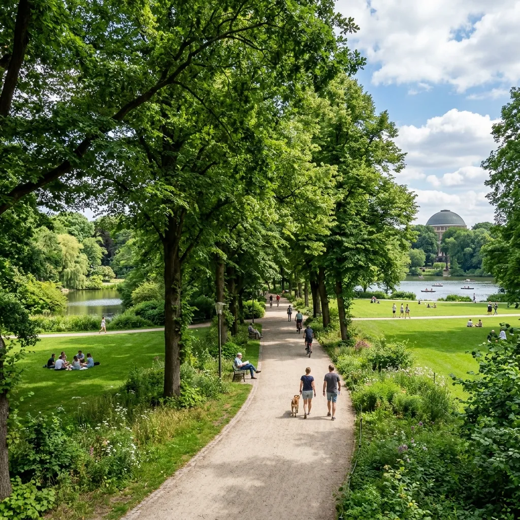 Stadtpark Hamburg Cruising