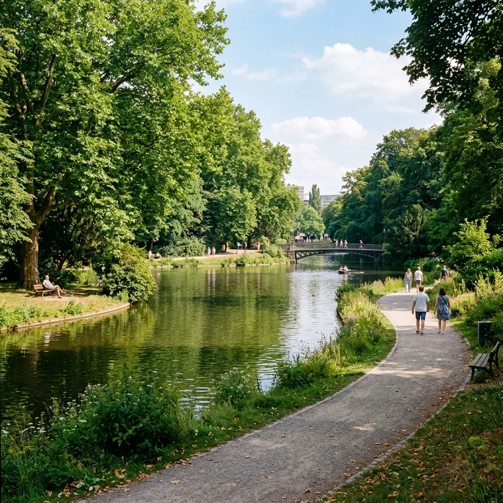 Volksgarten Cologne Cruising